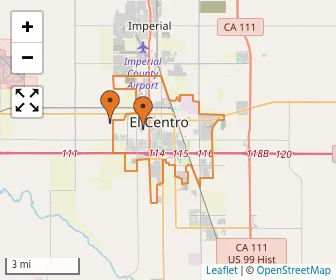 Area schools map